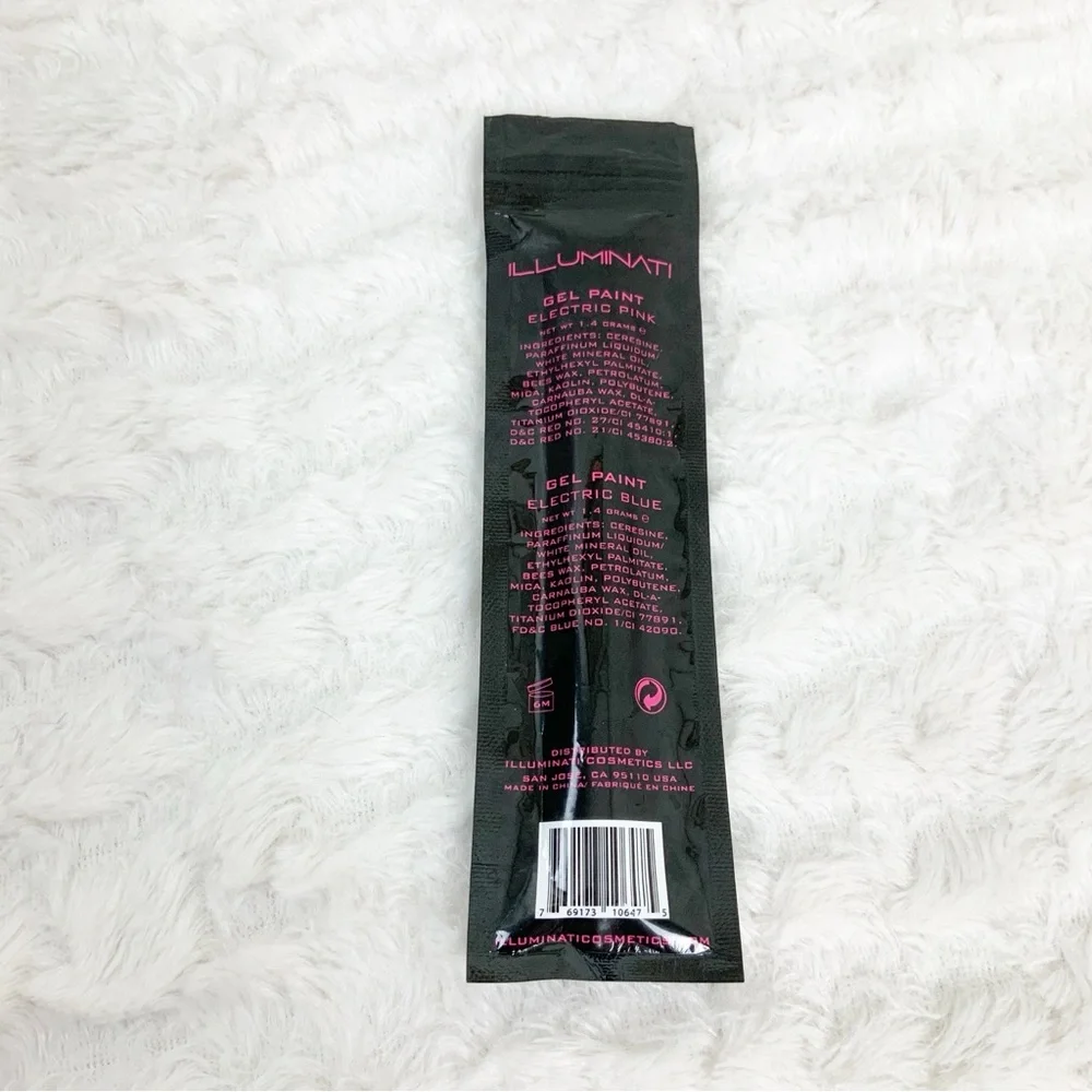 Illuminati Cosmetics Gel Paint Electric Pink And Blue Eyeliner Duo